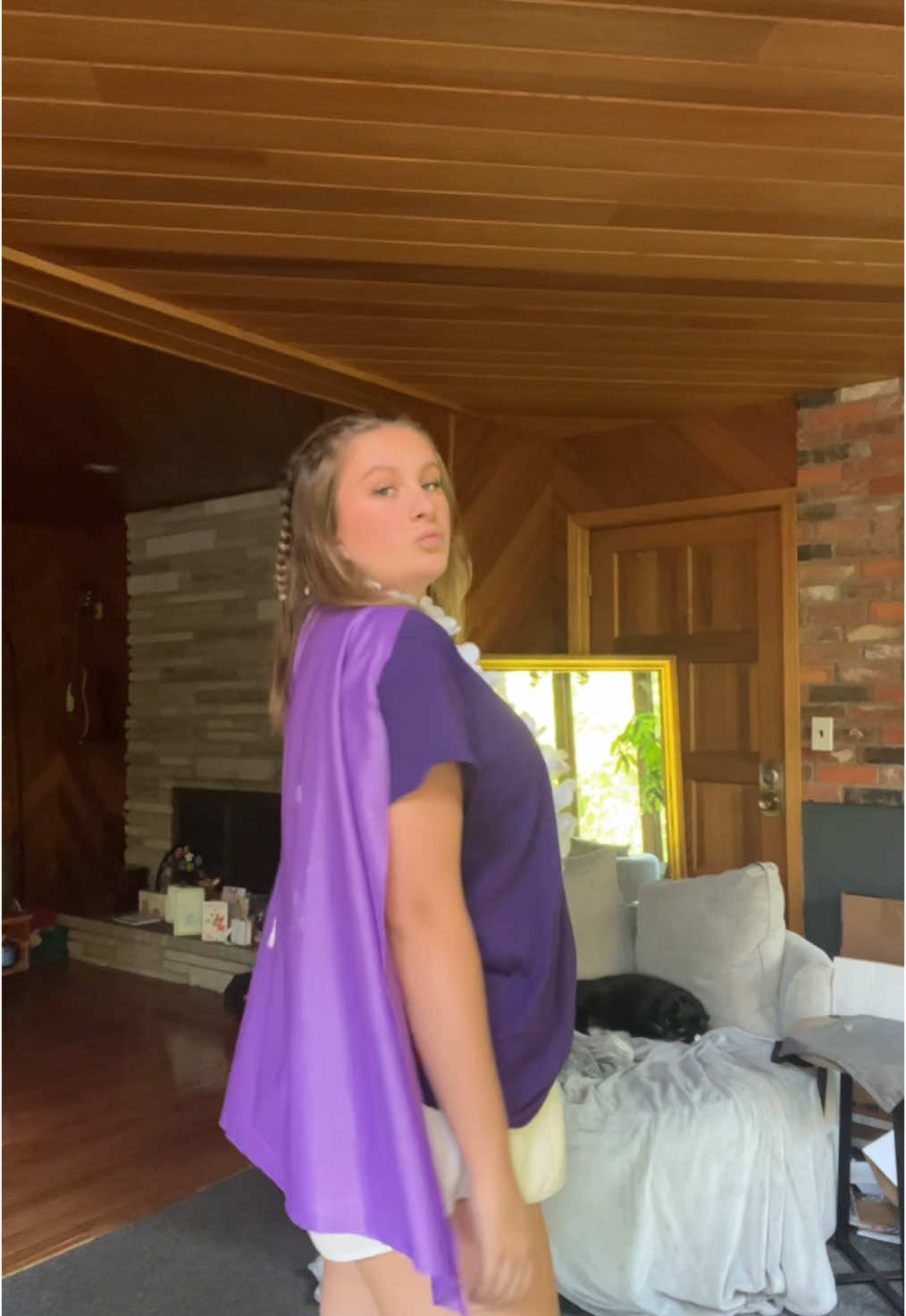 GRWM for spirit week day 5!! This is the end of this spirit week but more GRWM’s will come 😜😜 #GRWM #grwm #schoolspirit #school #OOTD 