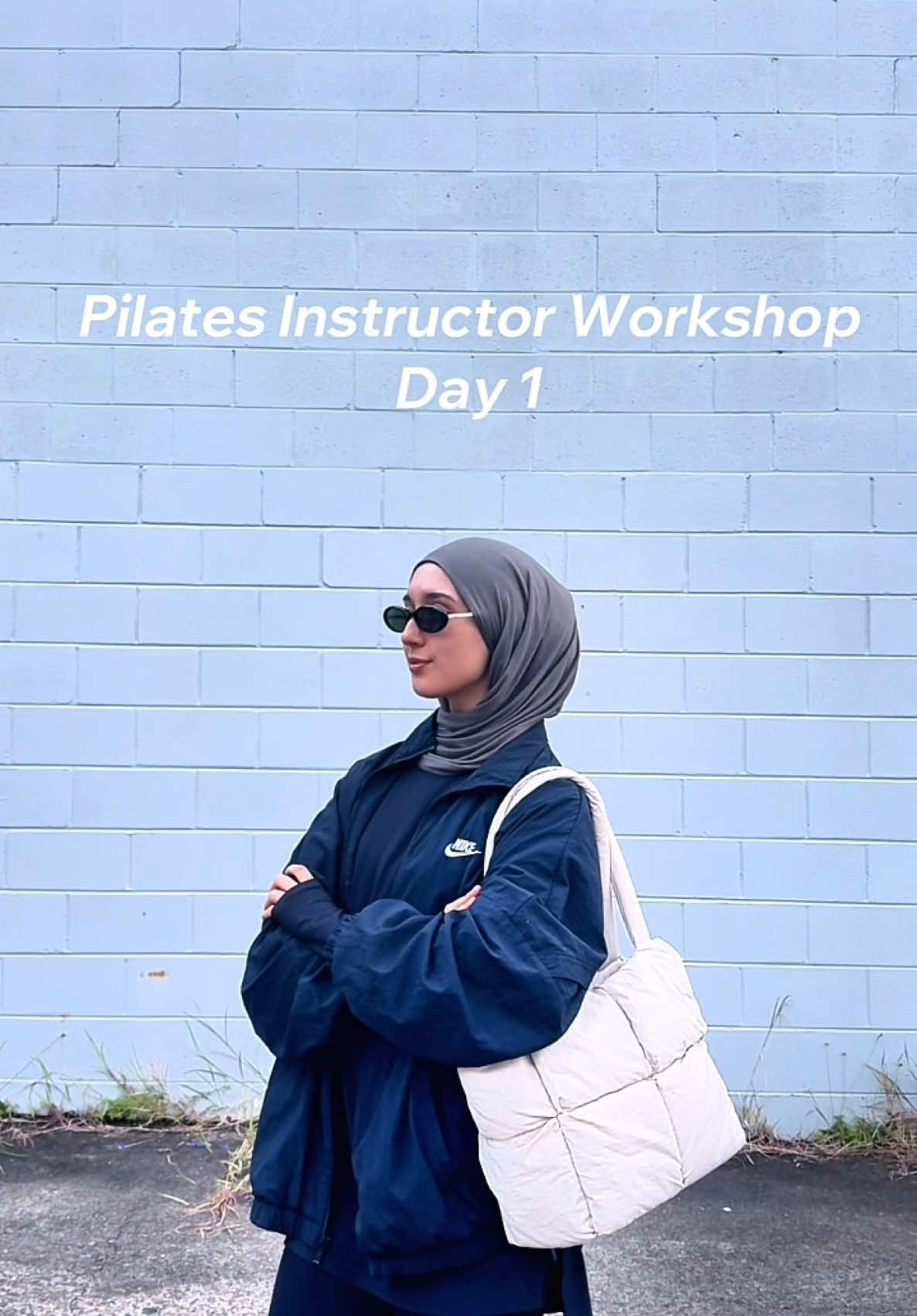 Join me for Day 1/4 of my matwork pilates instructor training workshop!!! 💕 #gym #hijabi #hijabstyle #womenfitness #modestfashion #modestgymwear #hijabigym #hijabigymgirls #Fitness #pilates #pilatesworkout #pilatesprincess 