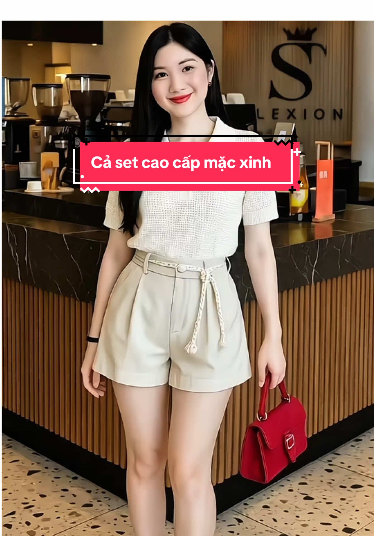 Cả set quần áo cao cấp đẹp như này dễ mix đồ đi làm mà giá hạt rẻ #xh #hangshoping #xuhuong 