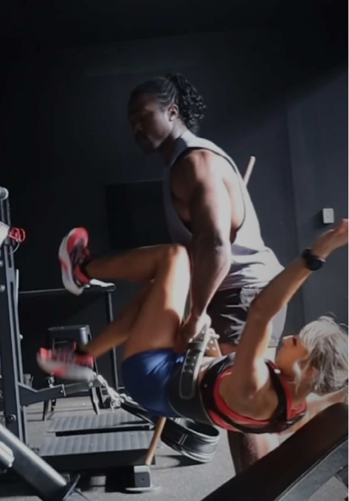 Didn’t expect THAT TO HAPPEN 😳 @Kwame Duah  #fyp #comedy #gymhumor #gymcomedy #viral 