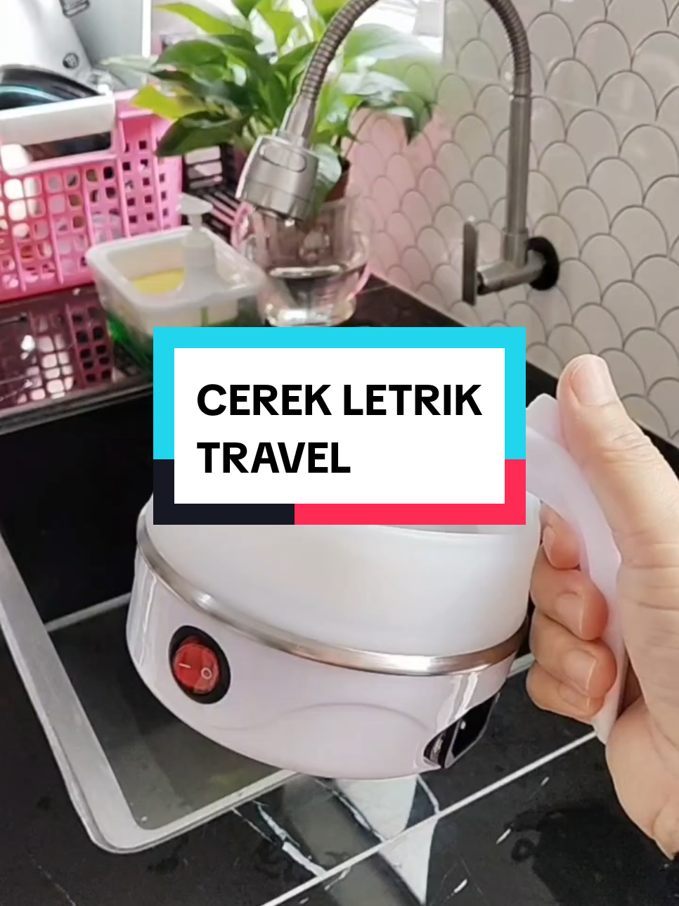 CEREK LETRIK TRAVEL sesuai untuk mereka yang suka melancung, balik kampung, pergi umrah atau anak yang tinggal asrama. #cerek#travel#umrah#haji#kettle