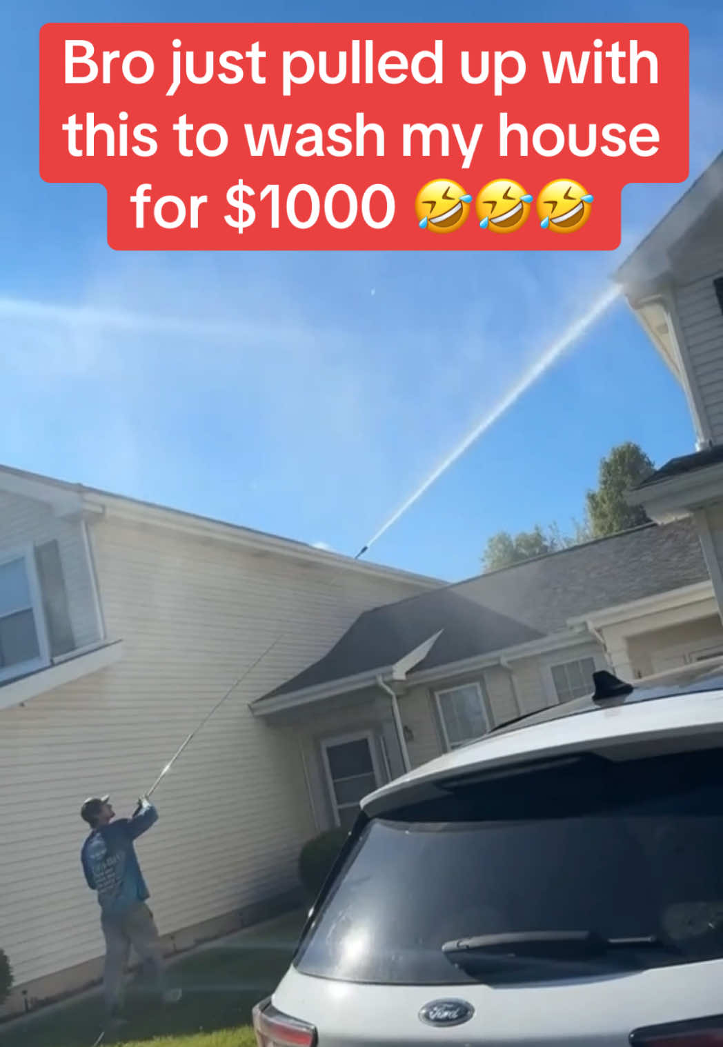Where does one acquire this? 😂 (Via: @Drew.Biz) #gardening #washing #cleaning #hose #powerwashing #water #housecleaning #remodeling 