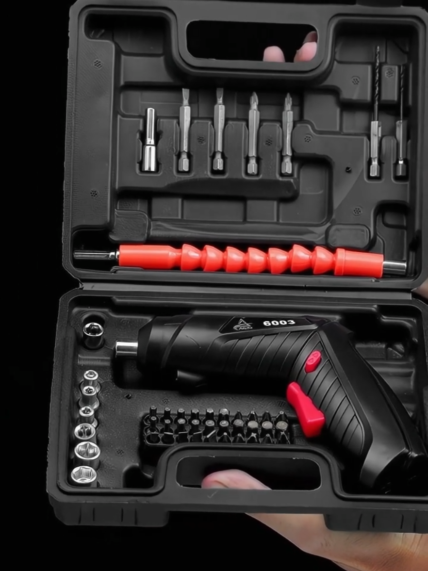 obeng elektrik tersedia 2 varian kelengkapan🥳 6003 #obeng #elektrik #perkakas #multifungsi #allefix #66gajian #fyp 