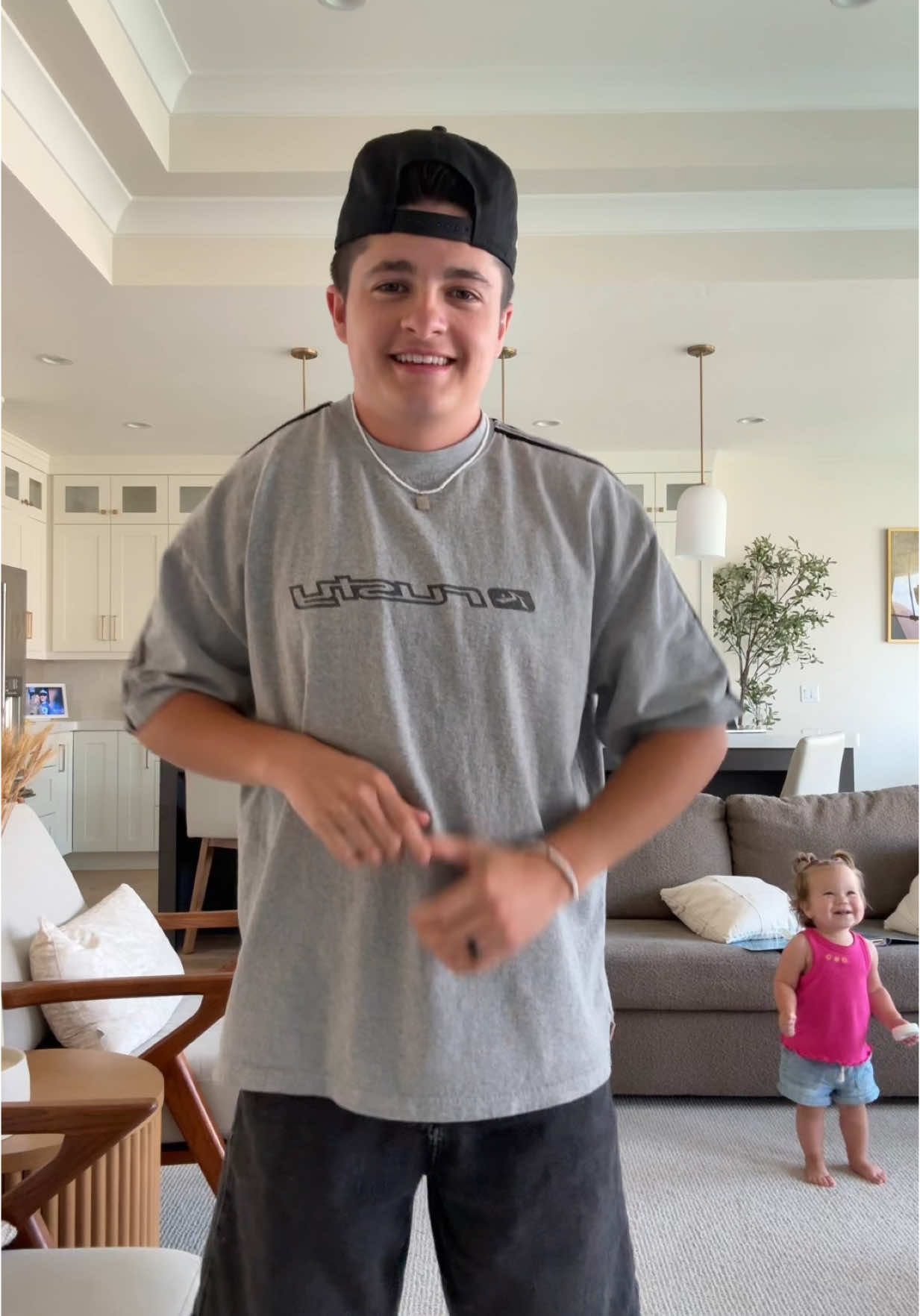 When Lena tried to join in 😂 @Alyssa & Dallin 