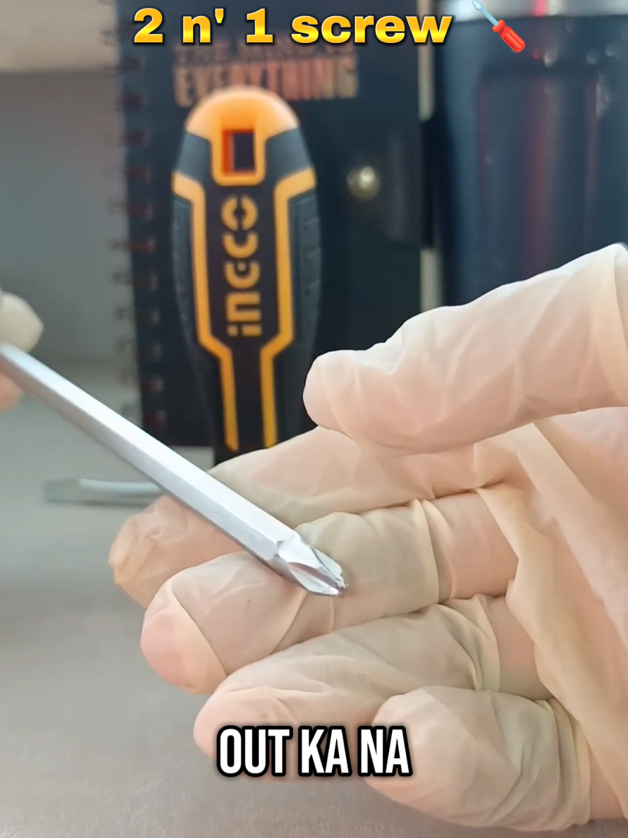 Screw driver 2 n' 1 #screw #philipscrew #tools #basictools #ingcotools 