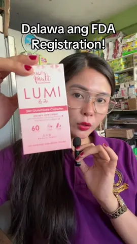 Alam niyo bang may 2 FDA registration ang Lumi Gluta?💊 Tara check natin ang portal 😊 #kabotika #fdaregistered #lumiglutathione @Leo Ortiz 