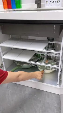 Rak Penyimpanan Dapur Bawah Sinki Stainless Steel yang Dapat Diperluas Lapisan Ttunggal Dan Ganda #rakpenyimpanandapur #rakstainlesssteel #rakdapurserbaguna #fypindonesia 