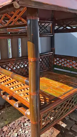 Gazebo bambu cantik buat nyantai di halaman rumah. #gazebo #gazebominimalis #gazebobambu #gazebomurahperlis 