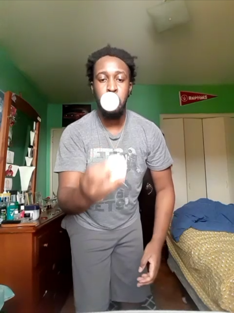 Juggling The Ball While Holding Other One #wow #tiktok #follow 