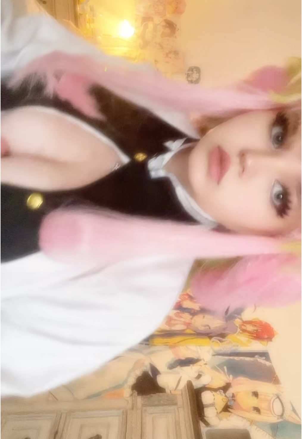 Dirty room cause I just had a sleepover 💔#demonslayer #demonslayercosplay #mitsurukanroji #demonslayer #demonslayercosplay #mitsurukanroji #mitsurukanrojicosplay #obanaiiguro #obanaiigurodemonslayer #fyp #viral 