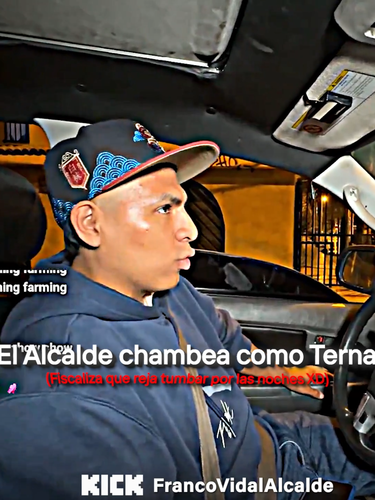 Fiscaliza por las noches como terna 🗣️ #Alcaldedeate #Francovidalalcalde #AteVitarte #perú🇵🇪 #kickperu #parati #fyp