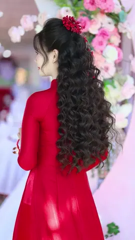 Dâu xinh oder chiếc tóc mây! #thươngnguyễnmakeup #haluwedding 