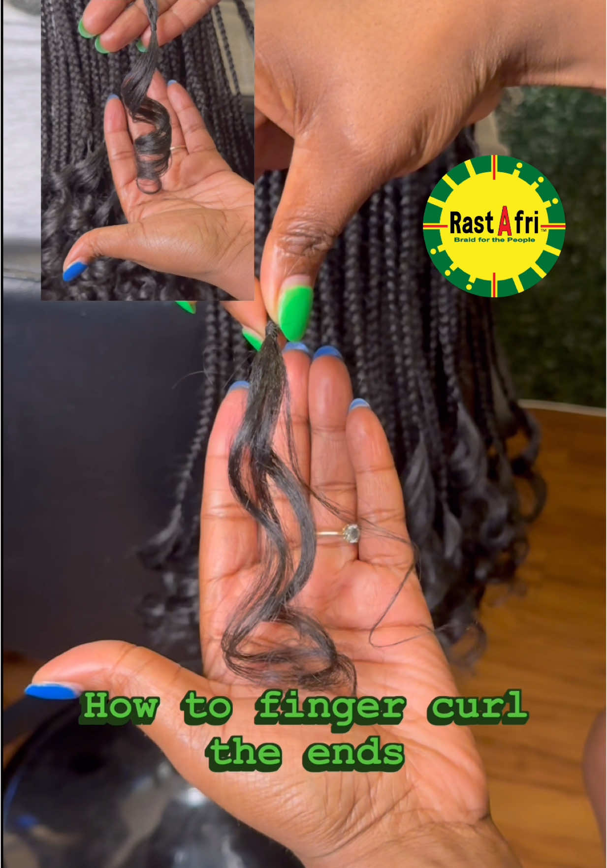 Tips & Tricks with Nay 💚 Goddess curl braid by @rastafribraid ❤️ Love what I do 💛 Nothing compares to the look and feel of a freshly done style! Whether you’re going for a classic or a more creative style, having the best braiding or crochet hair is essential. Follow @RastAfri Braid  #feedinbraid #rastafribraid #braiderapproved #protectivestyle #newbraidalert