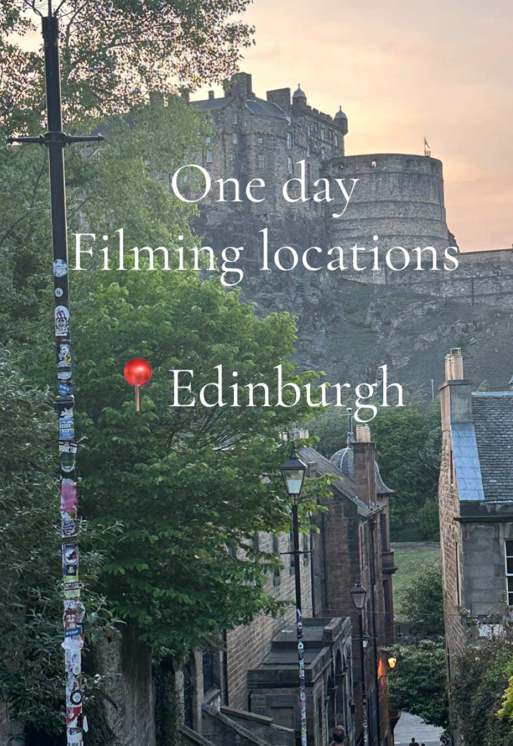 One day Filming locations in Edinburgh #edinburgh #Scotland #uk #مبتعثين_بريطانيا #الشعب_الصيني_ماله_حل😂😂 