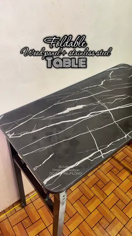 Sobrang ganda at tibay ng ganitong table😩 #table #desk #foldabletable #foldable #stainlesssteel #mesa 