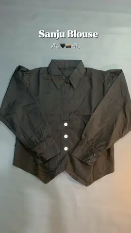 Cakep pwoll buat ootd 🖤🛒 #sanjublouse #atasanwanita #outfitideas 