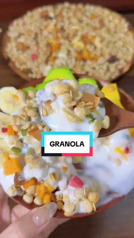 Vừa da xinh dáng đẹp mà ăn lại ngon ko bị ngán nè mấy bà ơi #ốcnè #mukbang #review #food #healthy #granola #giọtnắng 