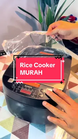 Periuk nasi murah, besar, dan banyak fungsi. Padu! ⭐️⭐️⭐️⭐️⭐️ #periuknasi #ricecooker #periuknasimurah #ricecookerviral 
