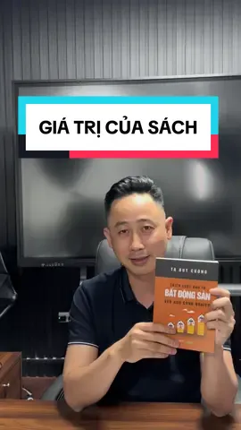 Môi giới bất động sản có nên đọc sách ? #moigioibatdongsan #dangduong #taduycuong 