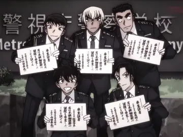 #wildpolicestory — แน่จริงแกก็กลับมาอยู่ด้วยกันดิ ( #ห้าพยัคฆ์นักเรียนตํารวจ #detectiveconan #furuyarei #morofushihiromitsu #watarudate #matsudajinpei #hagiwarakenji #名探偵コナン )