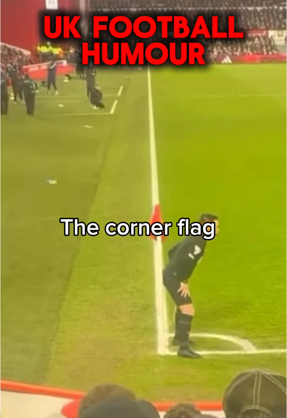 The corner flag it's bigger than you #efl #footballchants #football #footballfans #funny #uk #england #fc24 