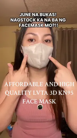 Mandatory na to bukas, MAY STOCKS KANA BA ?? #facemask #3dfacemask #kn95 #mask #affordablefacemask 
