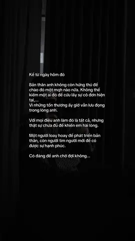 anh đã quá chán nản với việc mở lòng để chào đón một mqh mới #nsh_7th3 #hanhphuc #hanhphuclagi #tinhyeu #camxuc #buon 