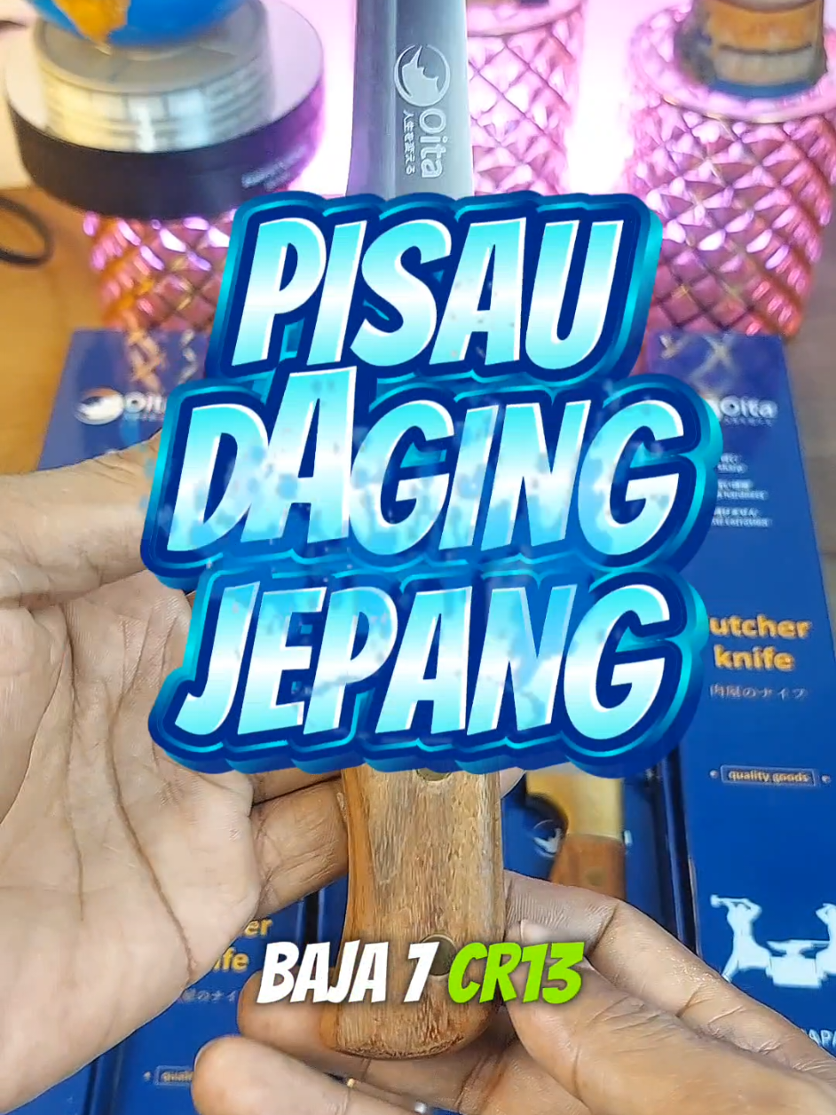 Membalas @sitinurchikmah3 Pisau Boning Pisau daging super tajam buatan jepang dari Oita ini pisau yang wajib ada di dapur kalian gaes 😍👍 #pisaujepang #oita #pisaudaging #pisaudapur #pisauchef #pisauboning  #guncang66spesialgajian 