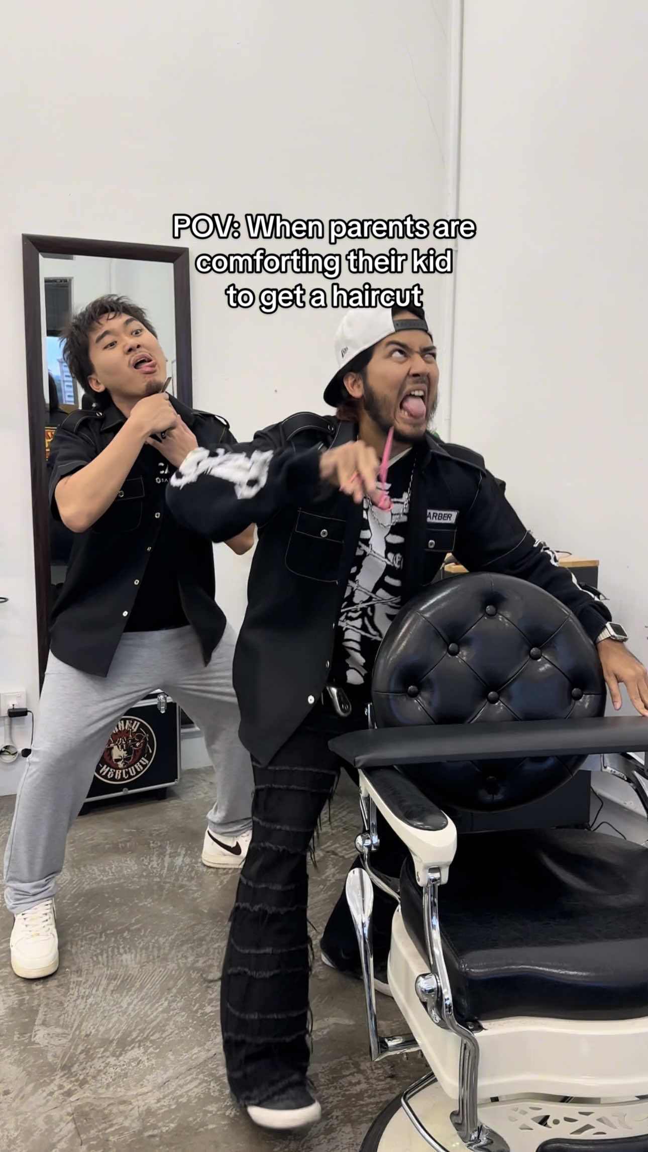 Not today kid #barber #barbershop #barberlife #funny #humor #fyp 