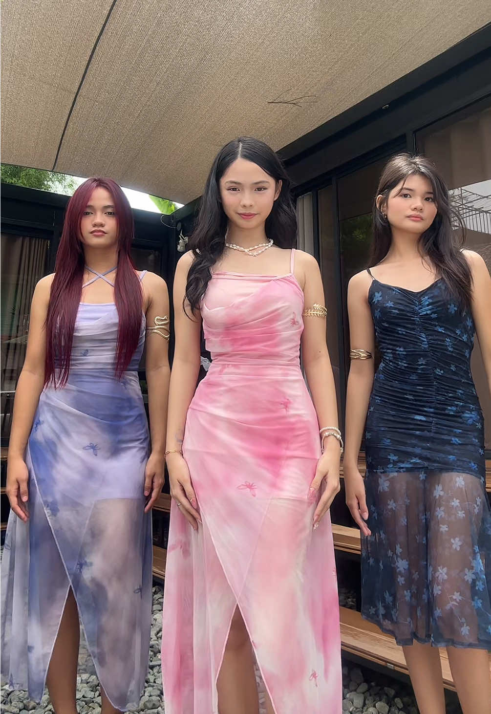 fits ate 🤌🤌 #dancetrend #bffdance #fairydress #trio #dancechallenge2025 #matchingoutfits 