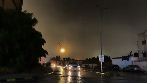 اجواء البيضاء 🤍 #البيضاء_الجبل_الاخضر 