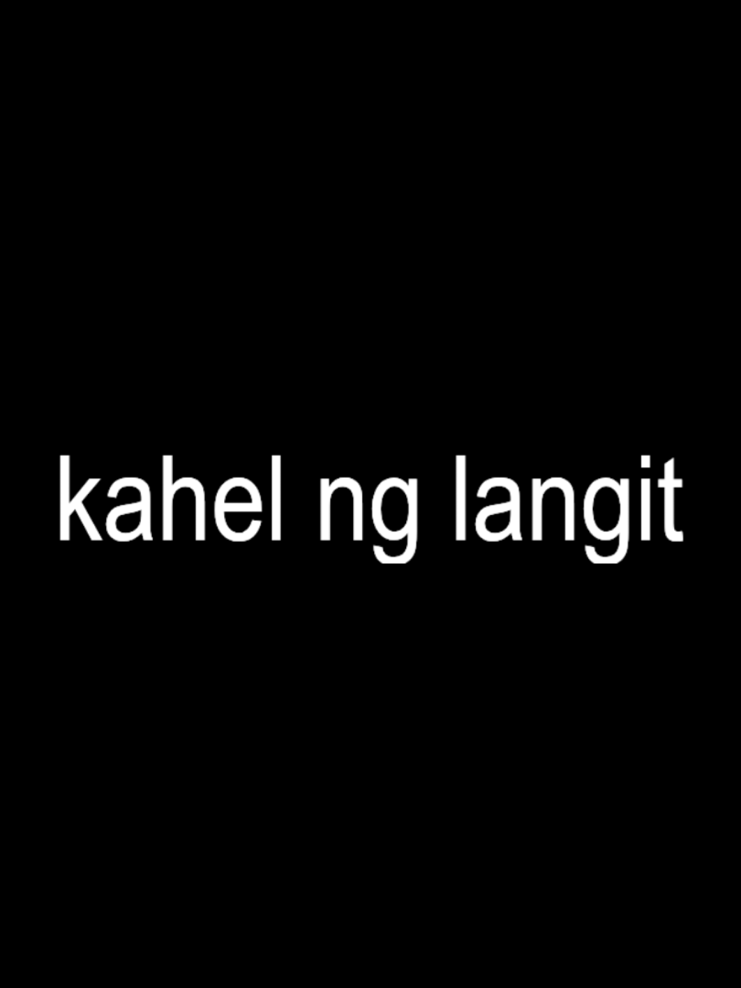 kahel ng langit #lyrics #maki #fyp 