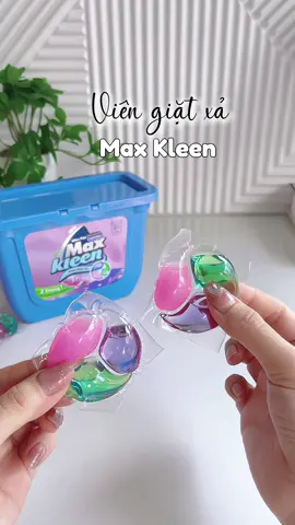 Viên giặt xả 2 trong 1 #viengiatxa #viengiatxa2trong1 #maxkleen #unboxing #cherryunboxx #foryou #muataitiktok #viral #xh 