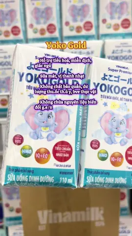 Sữa chất lượng, hàng Việt Nam nhưng rất Nhật Bổn #suabotphasan #yokogold #vinamilk 
