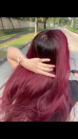 Menyala rambutkuuu😜#mirandareed 