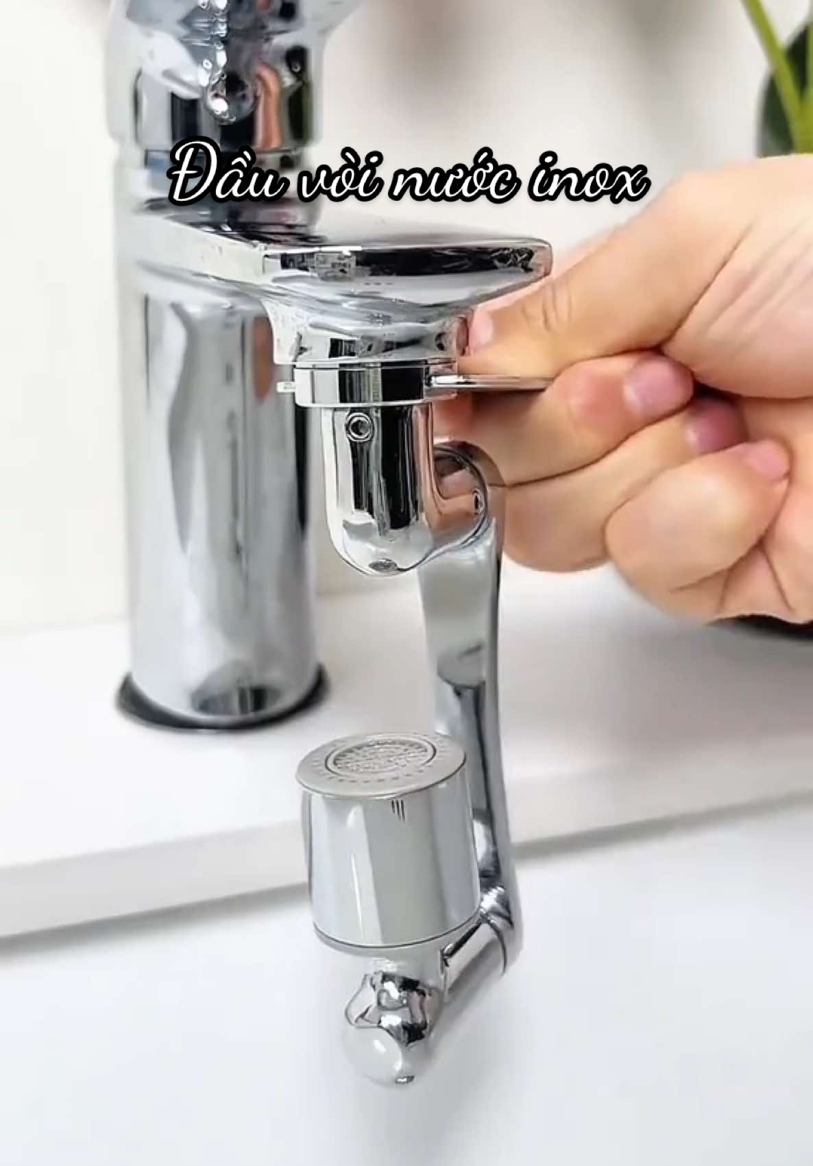 Đầu vòi nước cánh tay robot bằng inox thông minh xoay mọi hướng #dauvoinuocxoay360 #dauvoinuocinoxxoay1080 #dauvoinuoccanhtayrobot 