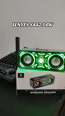 REKOMENDASI SPEAKER BLUETOOTH FULL BASS LENYES S842 18W #speakerbluetooth #speakerbluetoothfullbass #speakerbluetoothlenyes #speakerlenyes #lenyess842 