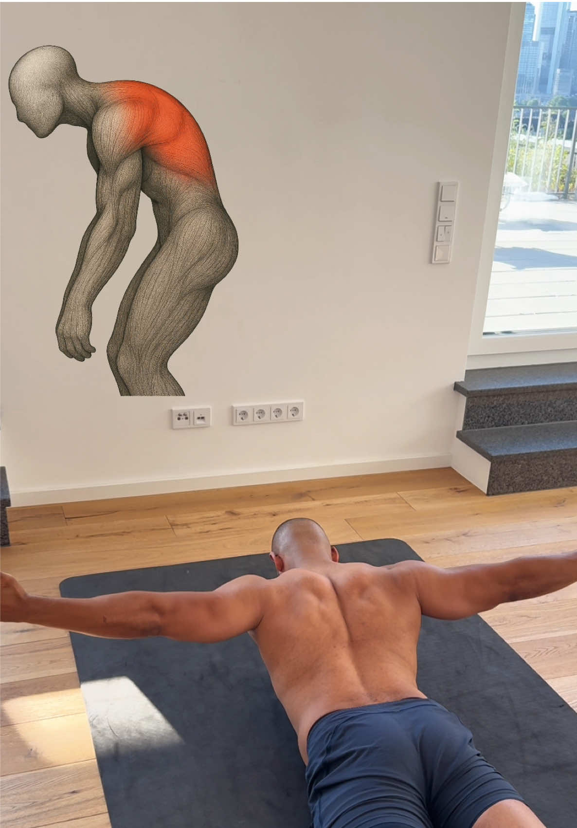 POSTURE CORRECTION  4 exercises to help improve posture, upper back strength and shoulder mobility #backpain #posture #posturecorrection #backpainrelief #fyp 