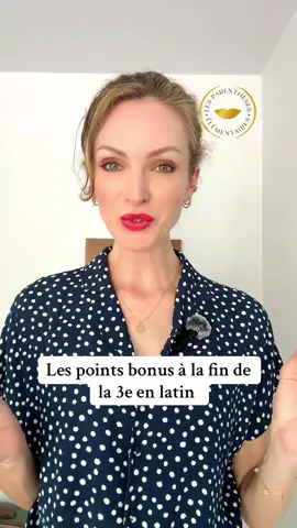 En tant que prof de lettres classiques, je rétablis une vérité au sujet de l’option latin ☺️ #fyp #latin #bonification #option #collège #profdecollège 