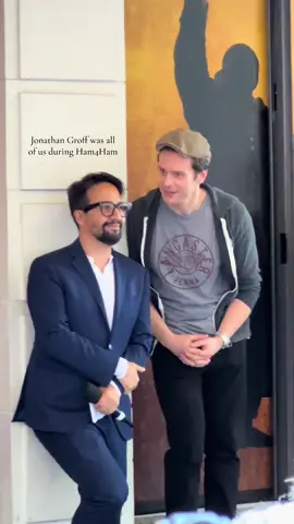 My fave #jonathangroff #hamilton #ham4ham #justintimebway #broadway #groffsauce 