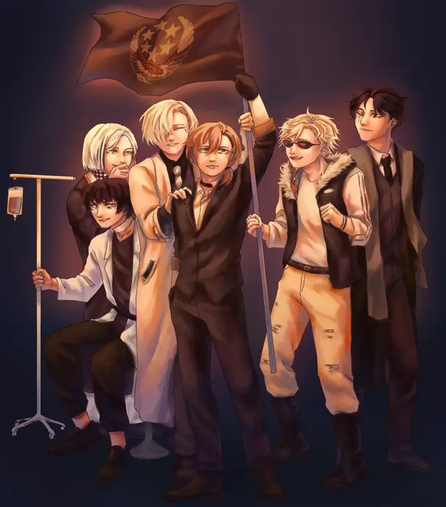 #theflagsbsd #chuuyanakahara #albatrossbsd #lippmannbsd #pianomanbsd #docbsd #icemanbsd #fyp #stormbringerbsd #fanarts #bungoustraydogs 