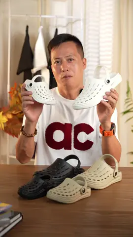 Mẫu dép sục full size cho cả gia đình lỗ dài khỏe khoắn #depgiadinh #depsucnesty #reviewdep #hainesty 