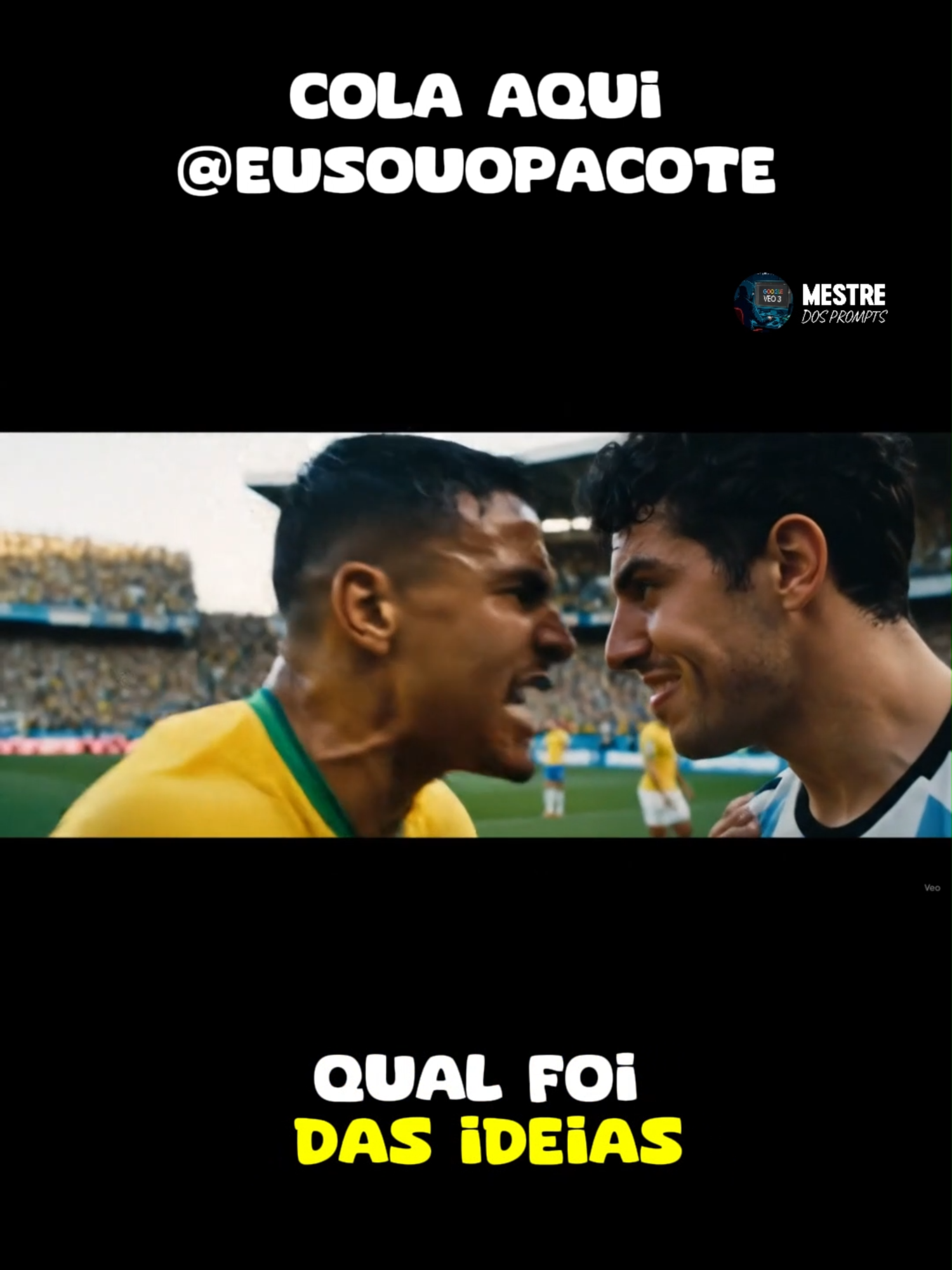 Eai meu Chegado,  se ta Pá ou Pumba marca o Homi aqui!  @eusouopacote