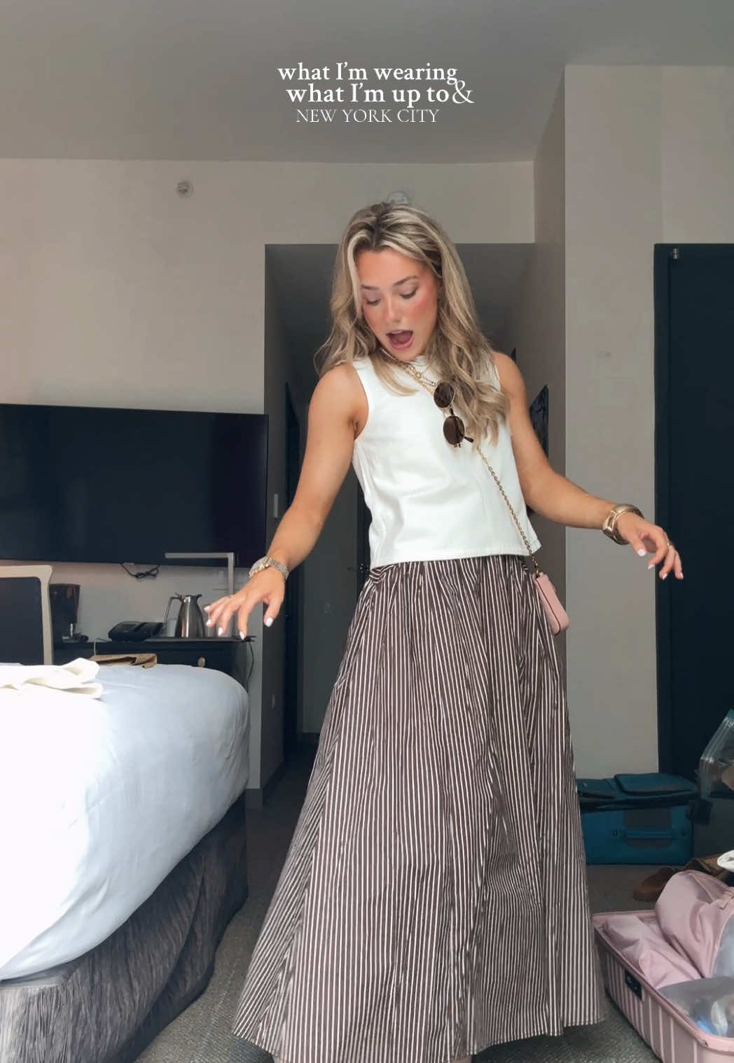 first of many outfit changes!!! #nyc #bruch #newyork 