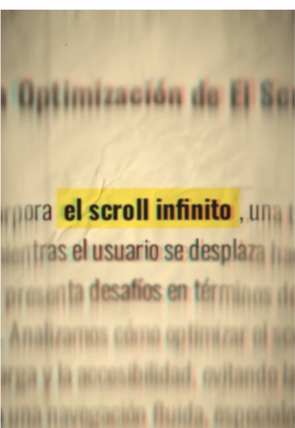 el scroll infinito. leo tu opinión en comentarios ⬇️ . . #scroll #dopamine #tiktok