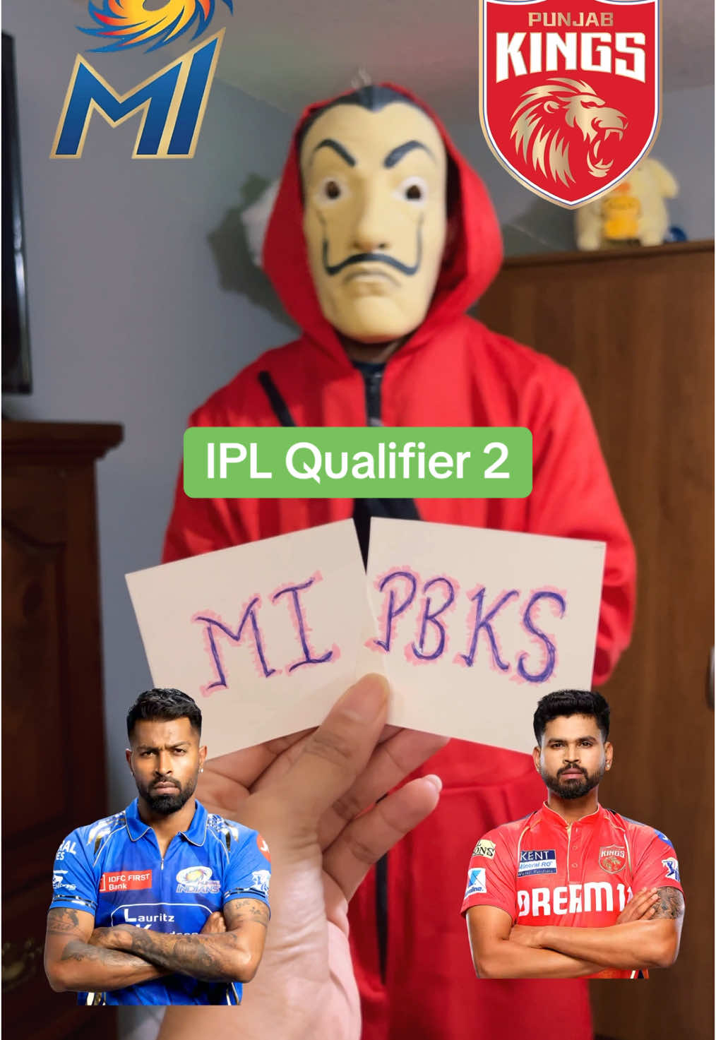 PBKS VS MI QUALIFIER 2 IPL 2025 #prediction #fyp #foryoupage #cricket #punjabkings #mumbaiindians #ipl2025 #punjabi #pakistani_tik_tok #bangladesh🇧🇩 #spain🇪🇸 #canada_life🇨🇦 #ukwale #italyale #cricketvideos #viratkohli #ਪੰਜਾਬ 