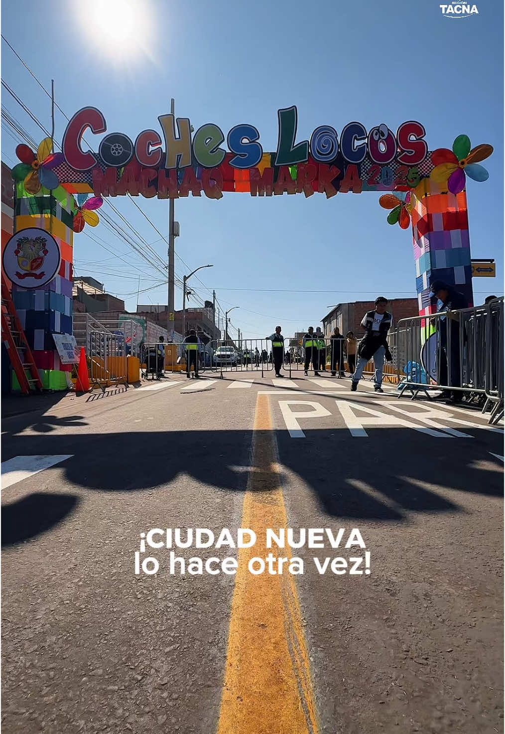 🔴 ¡CIUDAD NUEVA LO HACE OTRA VEZ! Hoy o nauguramos la renovada  avenida Expedición Libertadora por todo lo alto con la carrera de carros locos 2025. 🚥 🏁🚘🚕 #tacna #carroslocos2025 #ciudadnueva #fyp