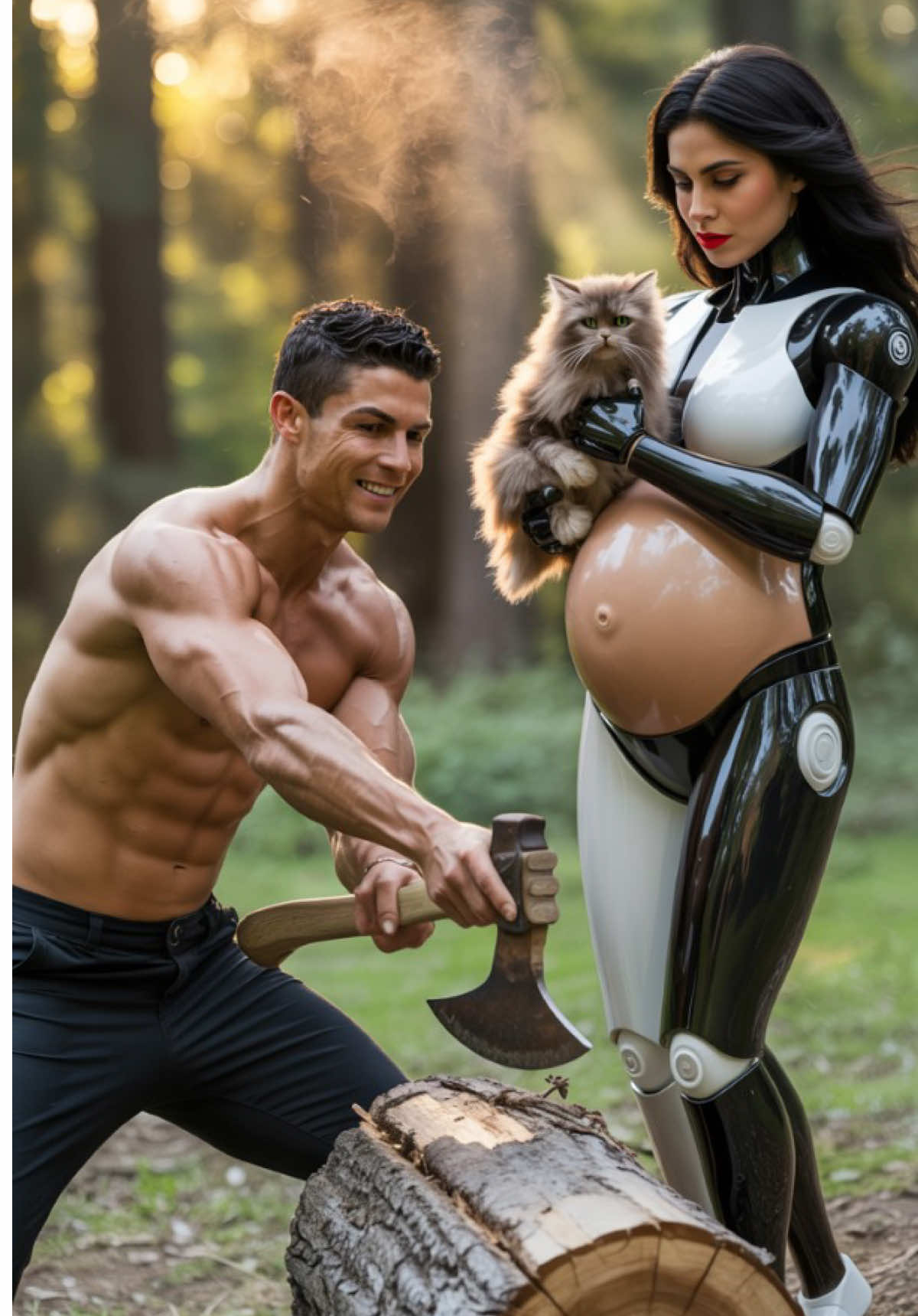 Mind blowing transformation of this robot and hard working human video using the new SeaArt Flow 2.0 Text to Video. This @SeaArt.AI_Official is going to beat Google Veo2 #cristianostiktok #menatwork #constructionworker #goviral #mindblowing #transformation #carpenter #woodwork #robot #googleveo2 #seaart #aiart #aivideo 