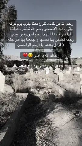 رحم الله من كانت تفرح معنا بقرب يوم عرفة وقرب عيد الأضحى رحم الله تنتظر دعواتنا لها في قبرها اللهم ارحم امي ونور عيني رحمة تطمئن بها نفسها واجمعنا بها في جنة لا فراق بعدها يا أرحم الراحمين🙏#yamanjan56 #mom #اكسبلورexplore #mom02462 #اكسبلور #رحمك_الله_ياامي 