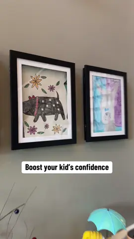 My favorite Mom purchase to date is these picture frames for my kids’ artwork ❤️ #artsandcrafts #kidsart #momfinds #momhack #kidsartwork 